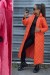 Longue doudoune matelassé en orange | 30,04 $ | OKKO MODE