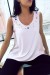 Two-tone Top with Rhinestone Embellished Neckline. Longer Back. Women's Fashion | $3.41 | OKKO MODE