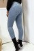 Light Blue Slim Jeans with Back Pockets | $10.24 | OKKO MODE