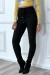 Black Cigarette Pants with Elastic Waistband | €5.25 | OKKO MODE