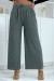 Palazzo-Hose taupe mit Muster - Damenmode elegant | 6,69 $ | OKKO MODE