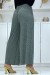 Palazzo-Hose taupe mit Muster - Damenmode elegant | 6,69 $ | OKKO MODE