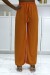 Orange Cotton Palazzo Pants | $6.69 | OKKO MODE