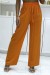 Orange Cotton Palazzo Pants | $6.69 | OKKO MODE