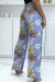 Pantalón palazzo violeta elegante y de moda. | 6,69 $ | OKKO MODE