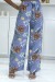 Pantalón palazzo violeta elegante y de moda. | 6,69 $ | OKKO MODE