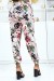 Pantalón estampado floral, elástico en cintura y tobillos | 6,17 € | OKKO MODE
