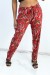 Calça vermelha estampada - Folhagem colorida | 6,69 $ | OKKO MODE