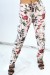 Pantalon Rosa avec motif floral coloré - Mode féminine élégante | 6,69 $ | OKKO MODE