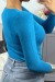 Chaleco azul de punto elástico y suave | 2,73 $ | OKKO MODE