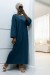 Blue Round Neck Sweater Dress - Cozy and Stylish | €18.90 | OKKO MODE