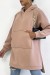 Sweat à capuche rose très épais et molletonné - Confortable et chaud, taille unique | 22,84 € | OKKO MODE