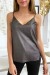 Gold Metallic Sleeveless Tank Top - Shimmering Shirt | €4.20 | OKKO MODE