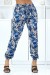 Pantalón estampado real elástico - Talla y tobillos ajustables | 6,69 $ | OKKO MODE