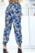 Pantalón estampado real elástico - Talla y tobillos ajustables | 6,69 $ | OKKO MODE