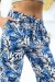Pantalón estampado real elástico - Talla y tobillos ajustables | 6,69 $ | OKKO MODE