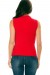 Débardeur rouge en tricot à col - Collection F709: Style et élégance assurés | 3,15 € | OKKO MODE
