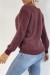 Bordeaux Fluffy Oversized Wrap Cardigan | €10.08 | OKKO MODE