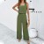 Ensemble Deux Pièces pour Femme, Pantalon à Jambes Larges, Col Carré, Solide, Collection Été 2025 | 51,94 $ | OKKO MODE