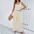 Ensemble Deux Pièces pour Femme, Pantalon à Jambes Larges, Col Carré, Solide, Collection Été 2025 | 51,94 $ | OKKO MODE
