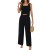 Ensemble Deux Pièces pour Femme, Pantalon à Jambes Larges, Col Carré, Solide, Collection Été 2025 | 51,94 $ | OKKO MODE