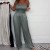 Combinaison bustier sans bretelles pour femme, barboteuses décontractées, ouvert, document solide, jambe large | 24,37 $ | OKKO MODE
