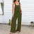 Salopette rétro en coton multi-documents, tendance estivale, pantalon long décontracté, poches, bouton, sangle de jambe large, c | 16,19 € | OKKO MODE