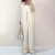 Salopette décontractée en coton et lin pour femme, pantalon à jambes larges, sangle de document solide, adt Streetwear, automne, | 26,32 $ | OKKO MODE