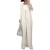 Salopette décontractée en coton et lin pour femme, pantalon à jambes larges, sangle de document solide, adt Streetwear, automne, | 26,32 $ | OKKO MODE
