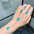 Ensemble de bijoux fins en tourmaline pour femme - Élégance et raffinement | 27,30 $ | OKKO MODE