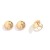 Boucles d'Oreilles Rondes et Lisses en Métal pour Femme, Anneaux Classiques Vintage | 2,16 $ | OKKO MODE