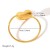Ensemble de bijoux en acier inoxydable pour femme, gouttes d'eau brillantes | €2.50 | OKKO MODE
