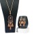 Ensemble de bijoux vintage Boho pour femmes, pendentif pompon et boucles d'oreilles | $4.87 | OKKO MODE