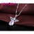 Ensemble de bijoux Ange Argenté 925 - Pendentif Cristal Collier Boucle Oreille | 4,32 $ | OKKO MODE