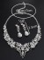 Ensemble de bijoux en cristal pour mariage - Colliers et boucles d'oreilles femme | 2,14 $ | OKKO MODE