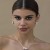 Ensemble de boucles d'oreilles goutte d'eau pour femme, collier carillon en or | $2.16 | OKKO MODE