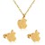 Ensemble de Colliers et Boucles d'Oreilles Pendentifs en Forme de Pomme pour Patients, Bijoux Acier Inoxydable | 2,17 $ | OKKO MODE