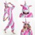Pijama assortido para crianças e adultos, macacões de animais inverno. | 29,25 $ | OKKO MODE