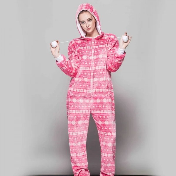 Combinaison Pyjama Chaude Femme Fille Noël Salopette|26,99 €|OKKO MODE