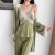 Ensemble de pyjama en velours doré pour femme, dentelle sexy à volants | 23,79 $ | OKKO MODE
