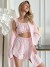 Ensemble pyjama 3 pièces femme, sous-vêtements et shorts College | $45.83 | OKKO MODE