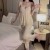 Pyjama brodé de fleurs douces pour femmes, ensemble détente 3 pièces | 27,30 $ | OKKO MODE