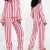 Pink Striped Sleepwear for Women, Long Sleeve and Pants Sets | 28,27 $ | OKKO MODE