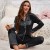 Pyjama Brodé à Manches Longues pour Femme, Ensemble de 2 Pièces, Pantalon Long Style Victorien | 4,94 € | OKKO MODE