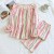 Pyjama coton à col rond pour femme, vêtements d'intérieur féminins 2 pièces printemps automne | €15.07 | OKKO MODE