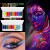 Peinture à l'huile néon structurels 10 couleurs pour visage et corps | $4.87 | OKKO MODE