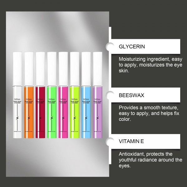 Stylo Eyeliner Gel Fluorescent Coloré UV Waterproof|4,49 €|OKKO MODE