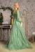 Vestido de Fiesta Verde con Lentejuelas para Mujer | 172,46 $ | OKKO MODE