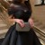 Indie Black Simple A-Line Prom Dress Women Satin Tulle Party Evening Gown Floor Length Saudi customized Formal Occasion Dresses | 140,43 $ | OKKO MODE
