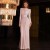 Burgundy Vintage Chic Evening Dress for Women | €27.05 | OKKO MODE